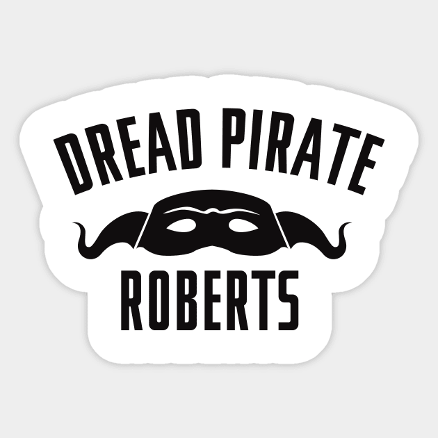 Dread Pirate Roberts Sticker by MindsparkCreative